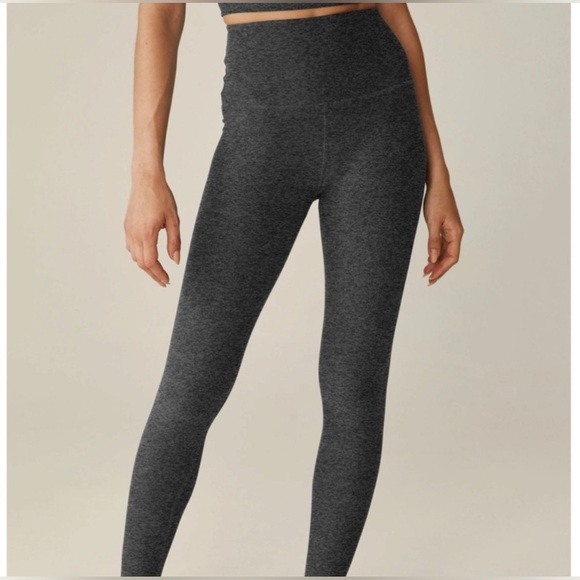 Beyond Yoga Spacedye Black Charcoal Vitalize Full Length Legging Size Small - Picture 2 of 9